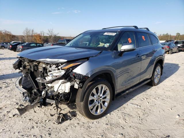 VIN 5TDYZRAHXLS022266 2020 Toyota Highlander, Limited no.1