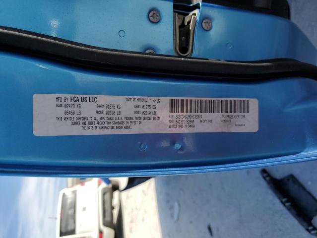 2C3CDXGJ9GH133374 Dodge Charger R/t Scat Pack
