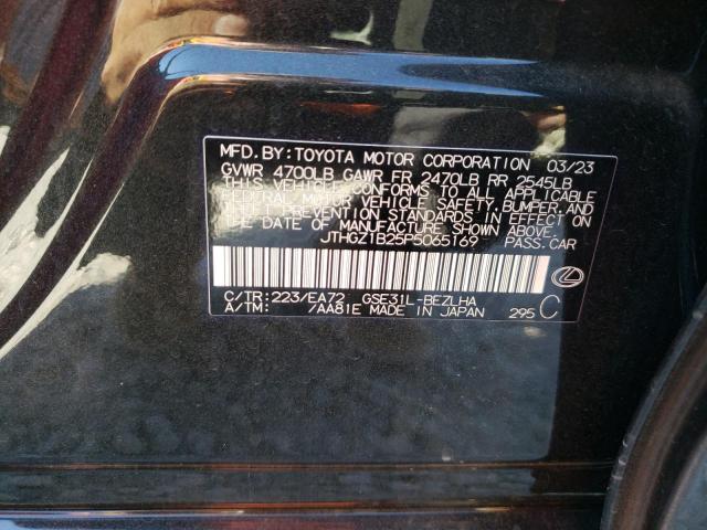 2023 LEXUS IS 350 F S JTHGZ1B25P5065169