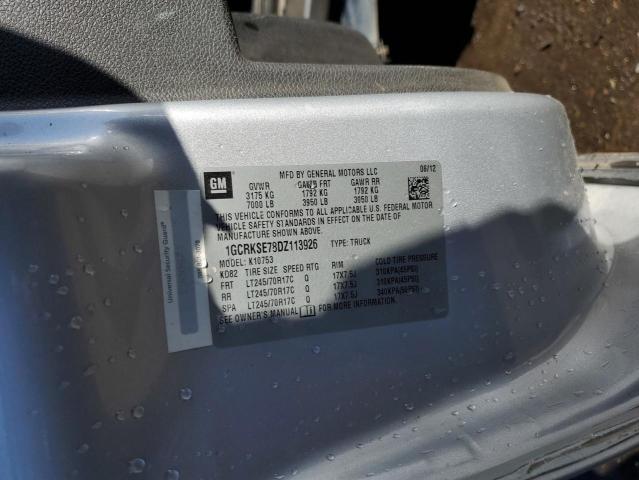 1GCRKSE78DZ113926 2013 Chevrolet Silverado K1500 Lt