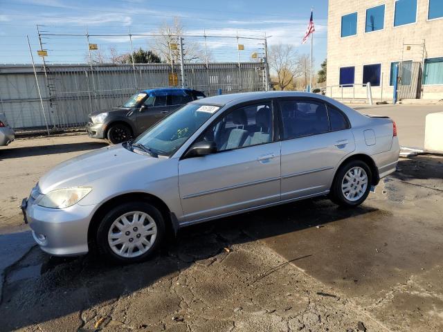 2005 HONDA CIVIC LX for Sale | CO - DENVER SOUTH | Mon. Dec 18, 2023 ...