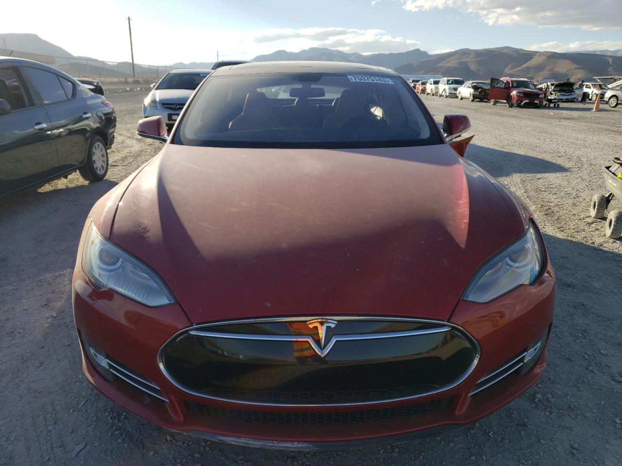 Lot #2192513248 2013 TESLA MODEL S