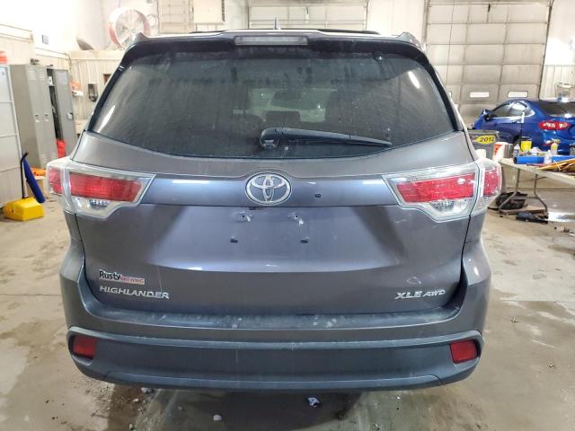 VIN 5TDJKRFH6FS208941 2015 Toyota Highlander, Xle no.6