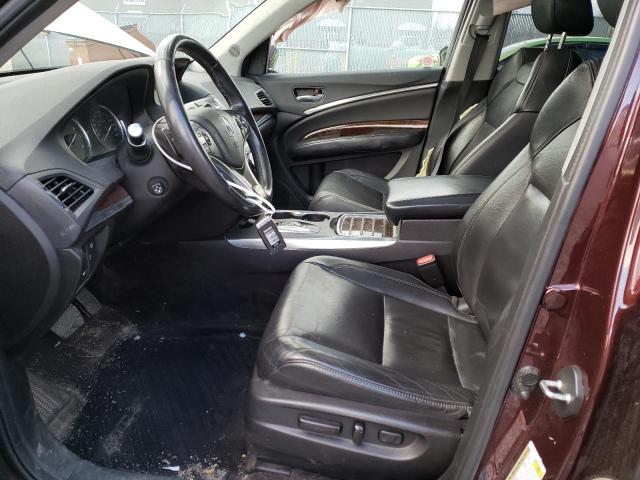 2017 ACURA MDX TECHNO - 5FRYD4H69HB502072