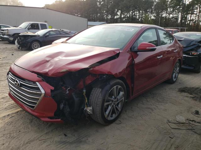 Vin: kmhd84lf8hu196447, lot: 75337483, hyundai elantra se 2017 img_1