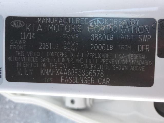 2015 KIA FORTE LX - KNAFX4A63F5356578