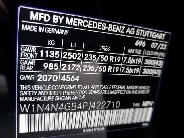 VIN W1N4N4GB4PJ422710 2023 Mercedes-Benz GLA-Class,... no.10