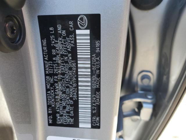 58ADZ1B11PU148961 Lexus ES350 ES 350 BAS 12