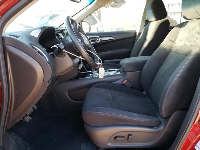  NISSAN PATHFINDER 2015 Червоний