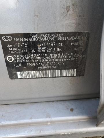 5NPE24AF6FH249845 | 2015 HYUNDAI SONATA SE