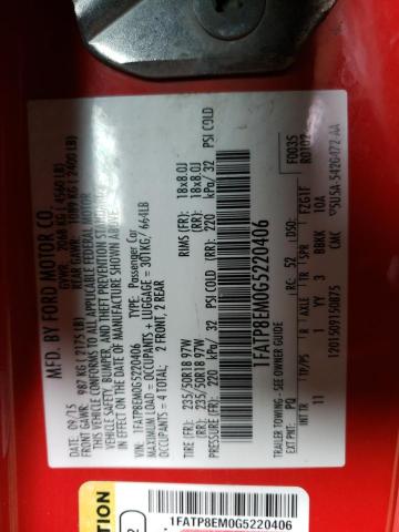 1FATP8EM0G5220406 Ford MUSTANG