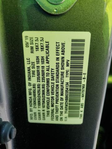 2019 HONDA CR-V EXL - 7FARW2H88KE054134