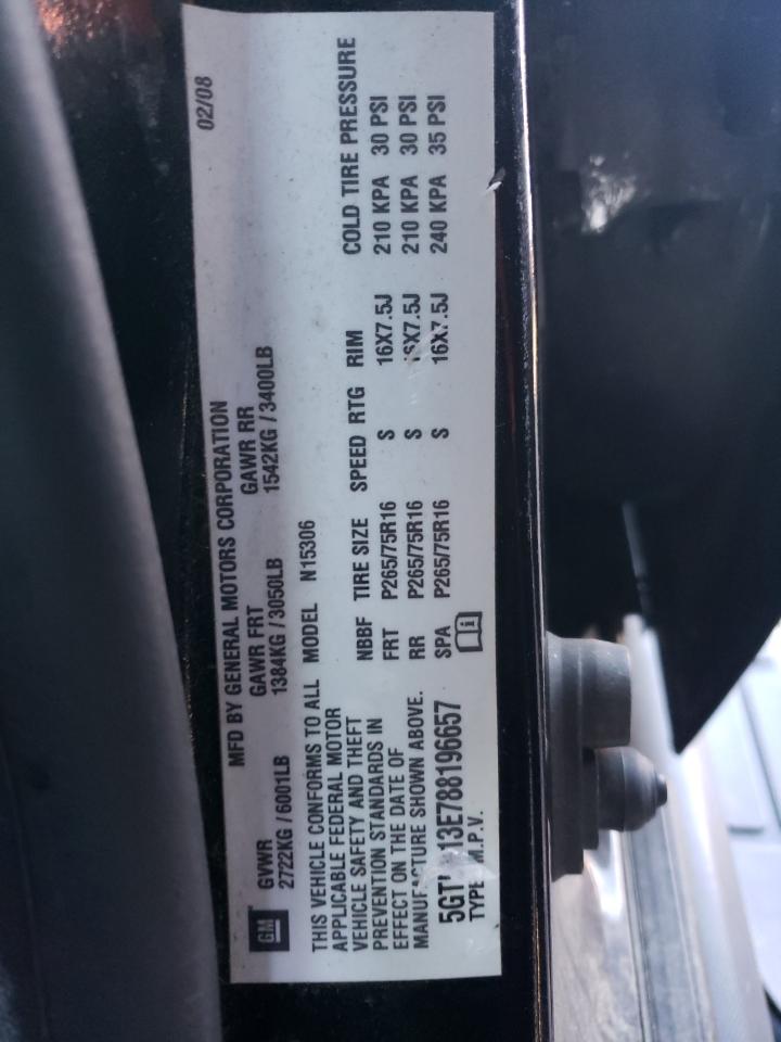 5GTEN13E788196657 2008 Hummer H3