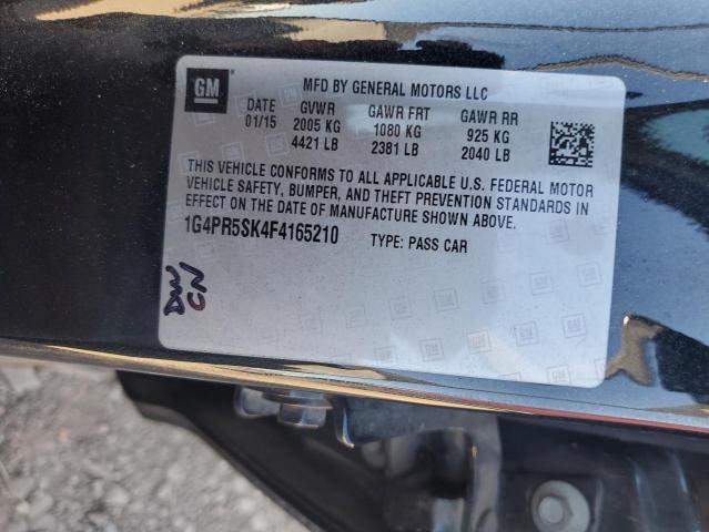 2015 BUICK VERANO CON 1G4PR5SK4F4165210