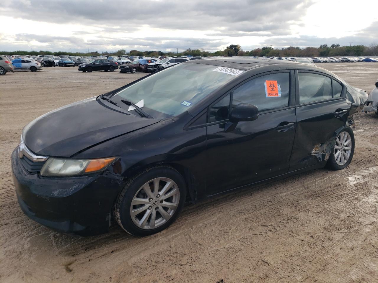 2012 Honda Civic Ex vin: 2HGFB2F80CH524876