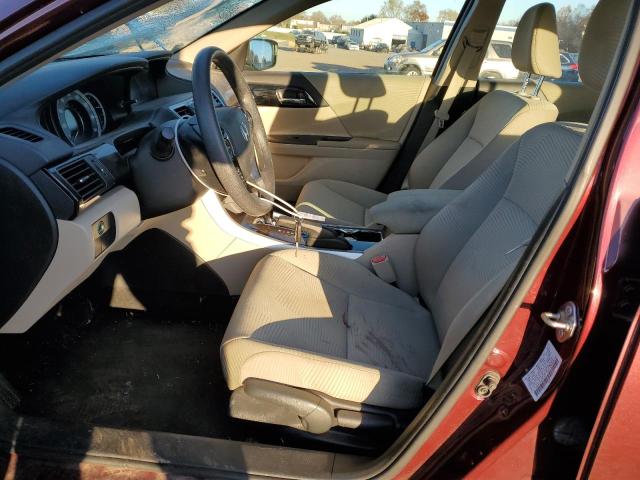  HONDA ACCORD 2016 Бургунді