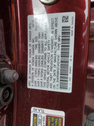 2HKRW6H37JH214141 Honda CR-V LX