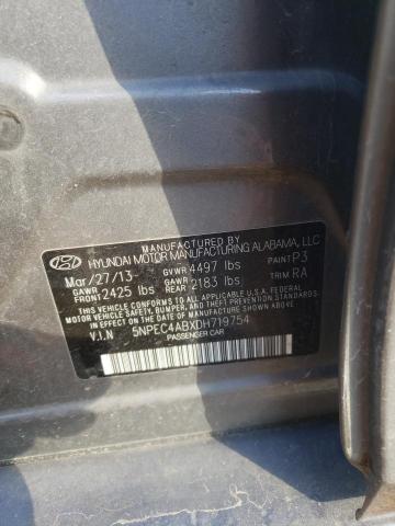 5NPEC4ABXDH719754 | 2013 Hyundai sonata se