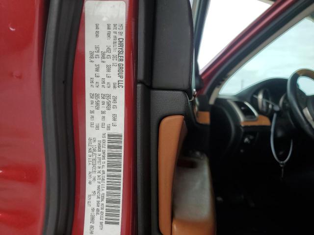 1C4RJECT8DC643191 2013 Jeep Grand Cherokee Overland