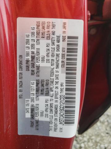 JM3TCACY8G0121033 Mazda Cx-9 Touring