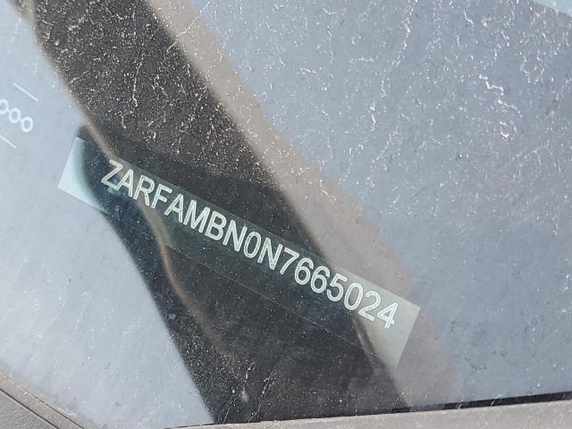 2022 ALFA ROMEO GIULIA SUP ZARFAMBN0N7665024