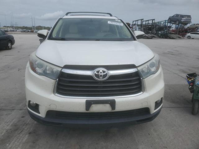 VIN 5TDKKRFHXFS056845 2015 Toyota Highlander, Xle no.5