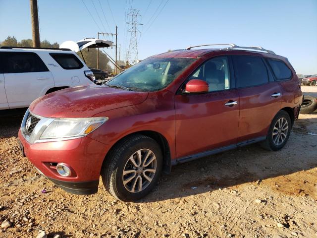  NISSAN PATHFINDER 2015 Червоний