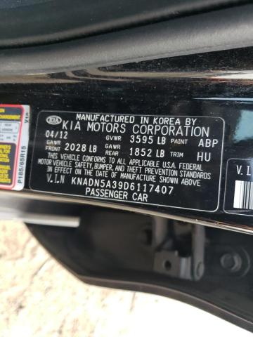 VIN KNADN5A39D6117407 2013 KIA Rio, EX no.13