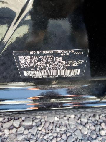 JF1GUAFC8R8228438 Subaru Impreza Sport