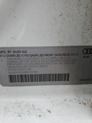 VIN WAUEFAFL4DN020060 2013 Audi A4, Premium Plus no.13