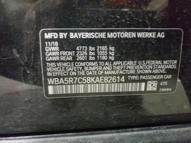 WBA5R7C58KAE82614 | 2019 BMW 330XI