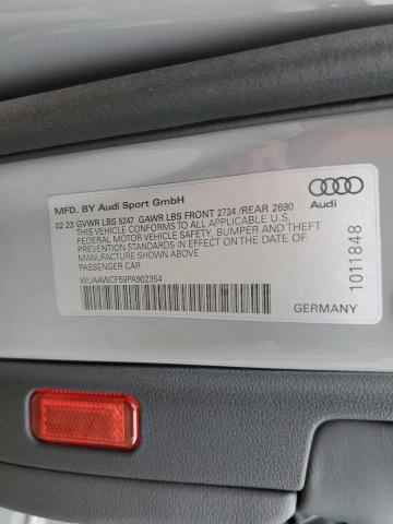 WUAAWCF59PA902354 Audi S5/RS5 RS5 9