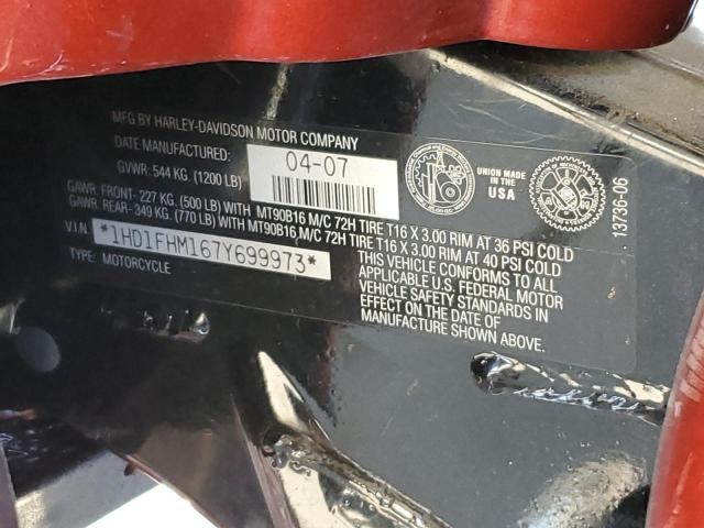 2007 HARLEY-DAVIDSON FLHPI - 1HD1FHM167Y699973