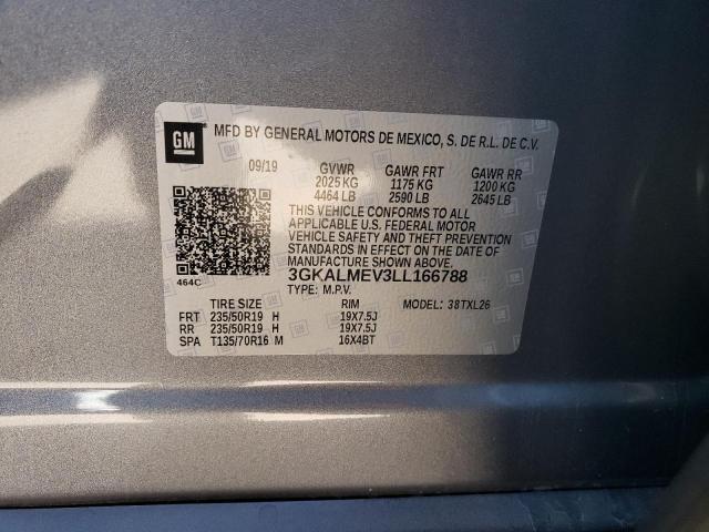 2020 GMC Terrain Sle VIN: 3GKALMEV3LL166788 Lot: 44741844