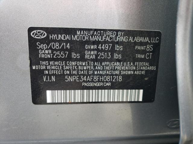 5NPE34AF8FH081218 | 2015 HYUNDAI SONATA SPO