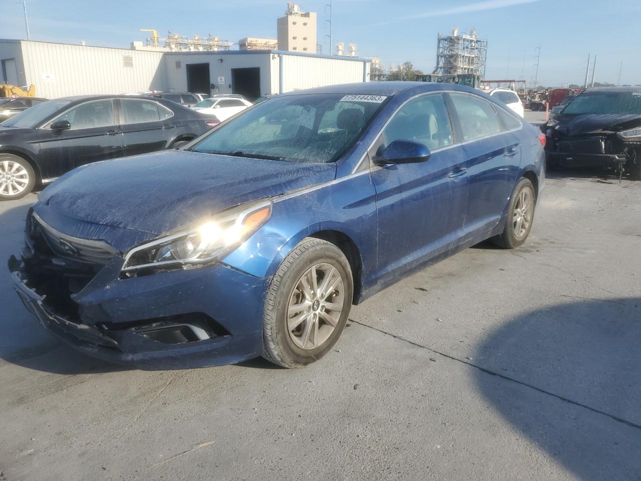 2017 Hyundai Sonata at TX - Amarillo, Copart lot 61492733