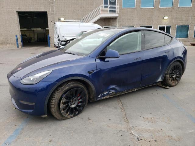 5YJYGDEF2MF139556 | 2021 TESLA MODEL Y