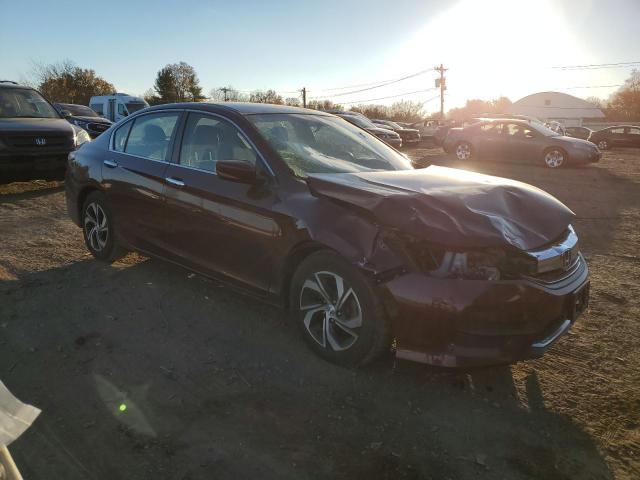  HONDA ACCORD 2016 Бургунді