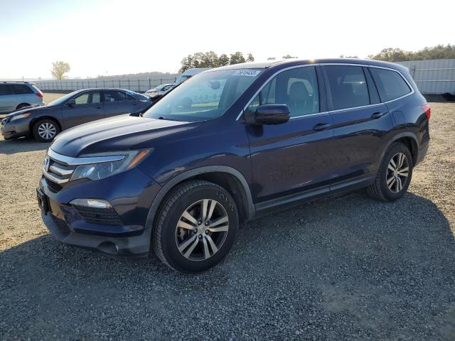Vin: 5fnyf6h7xgb024243, lot: 75616433, honda pilot exln 20161