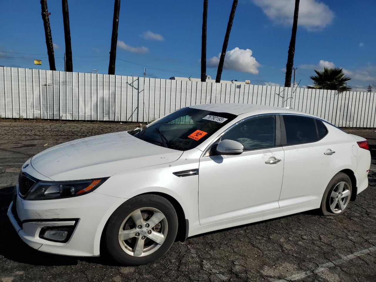 KNAGM4A75F5644527 2015 Kia Optima Lx