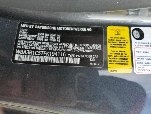 2015 BMW 435 I - WBA3R1C57FK194116
