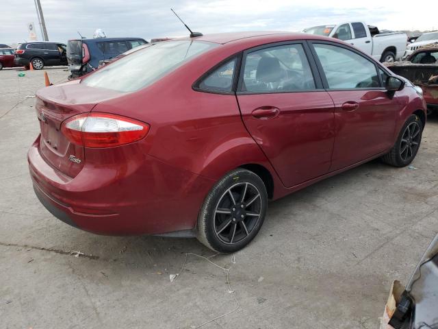  FORD FIESTA 2016 Червоний