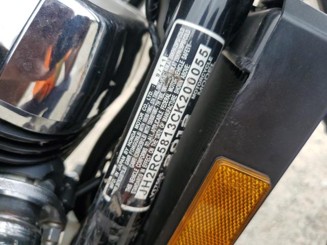 2012 HONDA SHADOW JH2RC5813CK200055