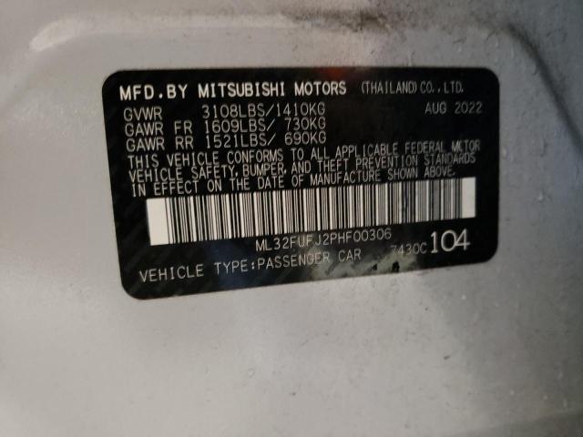 ML32FUFJ2PHF00306 Mitsubishi Mirage G4 Es