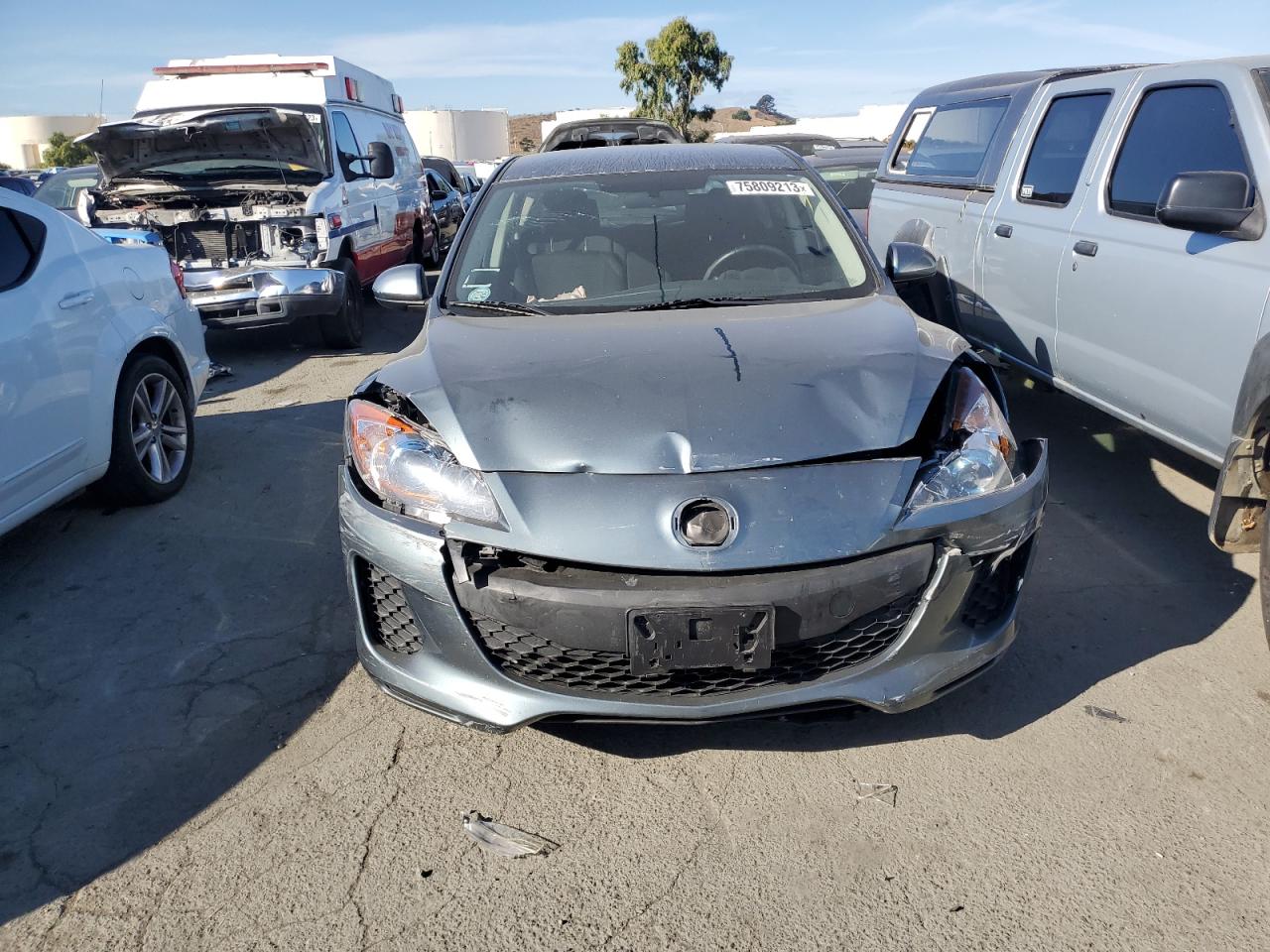 2013 Mazda 3 I vin: JM1BL1L70D1735446