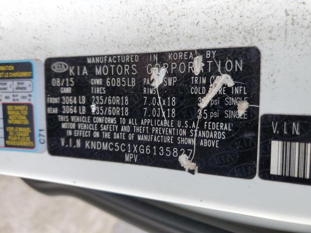KNDMC5C1XG6135827 KIA SEDONA EX