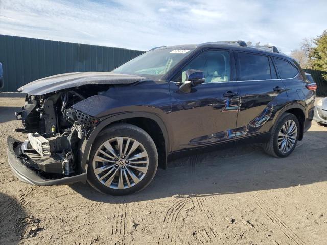 VIN 5TDFZRBH8MS077614 2021 Toyota Highlander, Platinum no.1