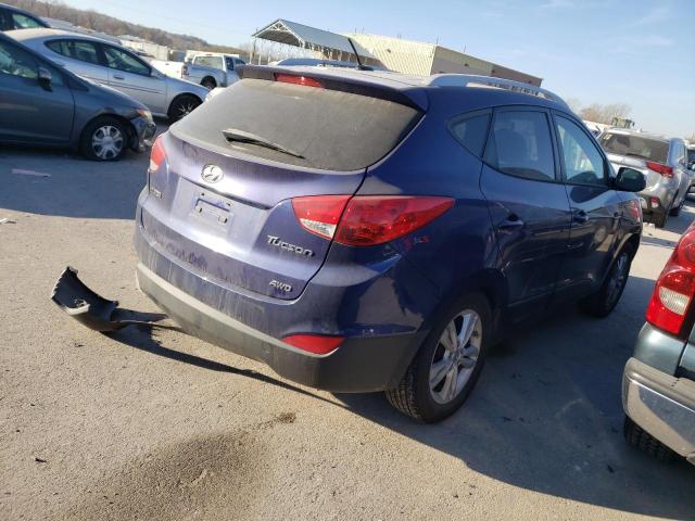 2013 Hyundai Tucson Gls VIN: KM8JUCAC3DU627272 Lot: 76350903