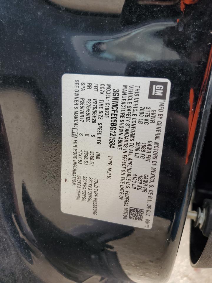 3GNMCFE05BG121584 2011 Chevrolet Avalanche Lt 3GNMCFE05BG121584 2011 Chevrolet Avalanche Lt