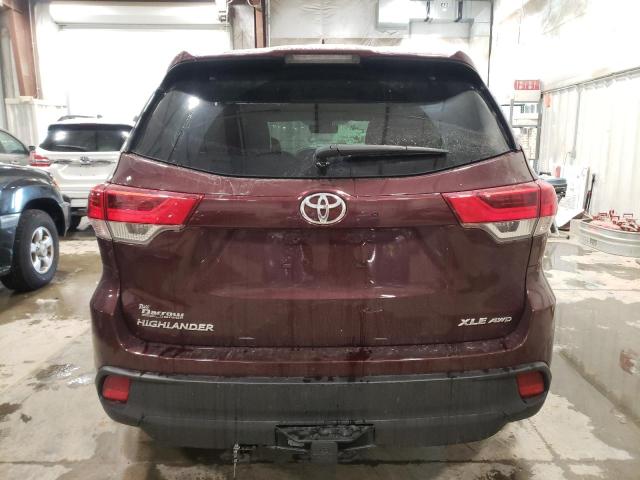 5TDJZRFH1KS701562 | 2019 TOYOTA HIGHLANDER